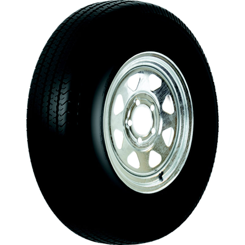 Loadstar ST Radial Tire and Wheel (Rim) Assembly ST215/75R-14 5 Hole C Ply
