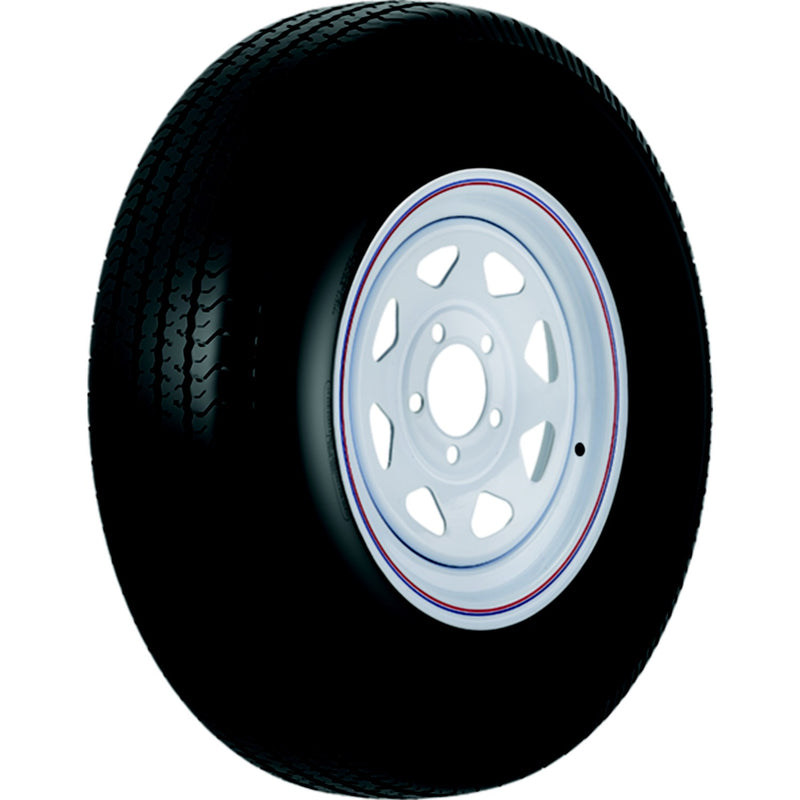 Loadstar ST Radial Tire and Wheel (Rim) Assembly ST215/75R-14 5 Hole C Ply