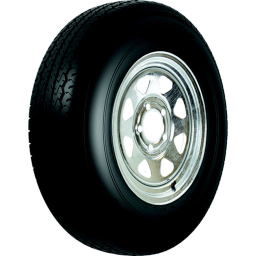 Loadstar Radial Tire and Wheel (Rim) Assembly ST215/75R-14 5 Hole C Ply