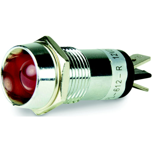 BEP 1001104 LED Led Pilot Indicator Light, Red