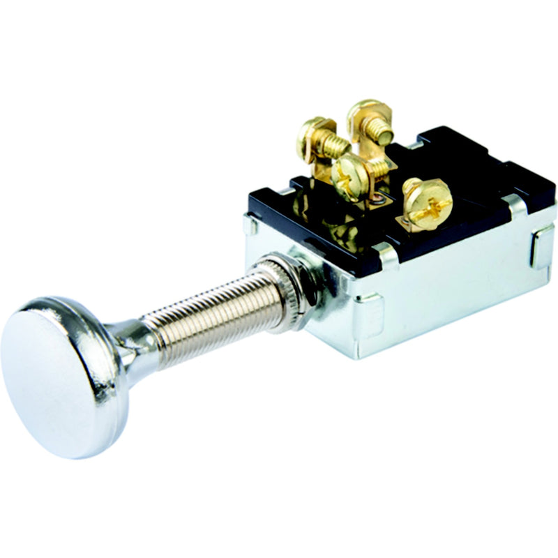BEP 1001305 Push-Pull Switch, SPDT, Off–On1&2–On1&3