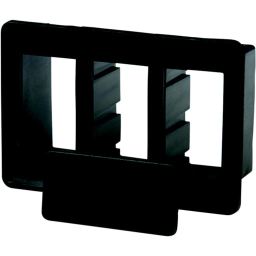 BEP 1001701 Rocker Switch Bracket, Triple, 2 Ends & 1 Center