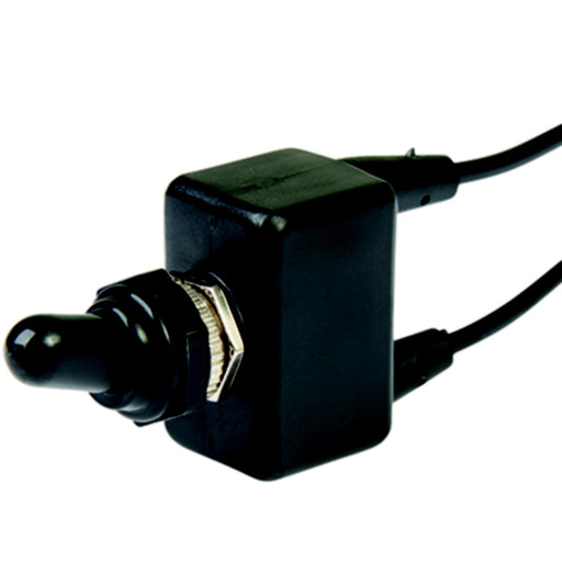 BEP 1002016 Sealed Dipped Toggle Switch, Off-On, SPST, 8" Wire Leads