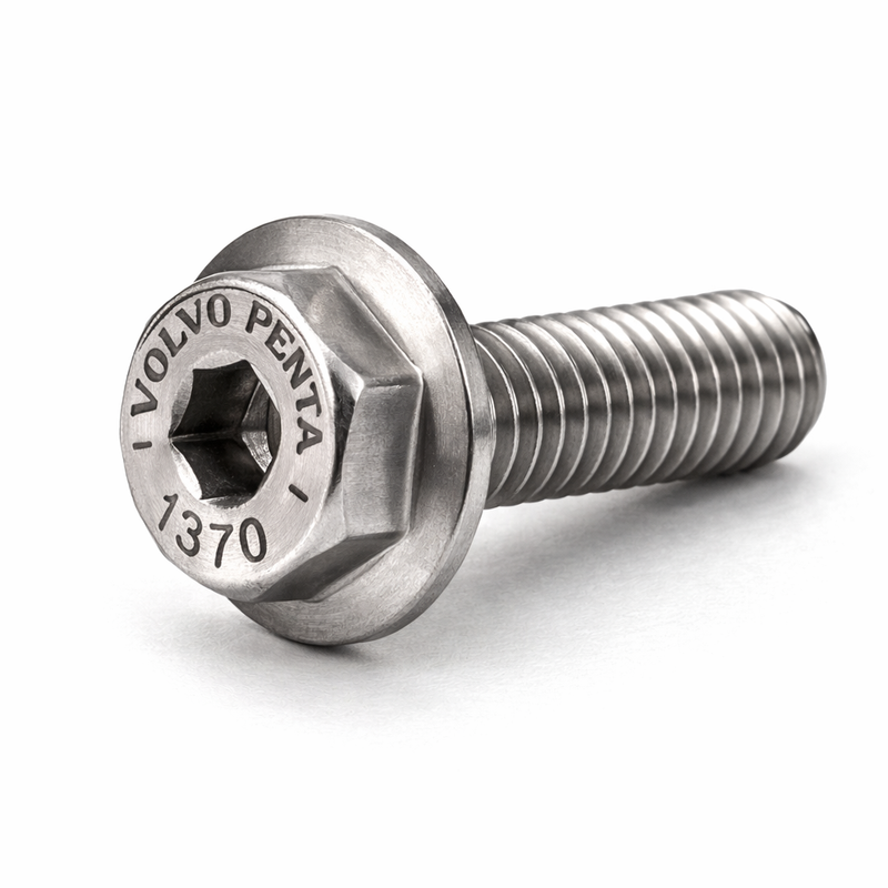 Volvo Penta Flange Screw 1370 - OEM Engine Fastener