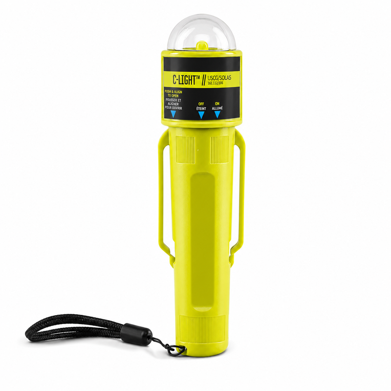 ACR C-Light H2O LED Emergency Light — Auto Water-Activated, 20 Lumen, 30+ Hr, USCG/SOLAS | ACR 3962.1