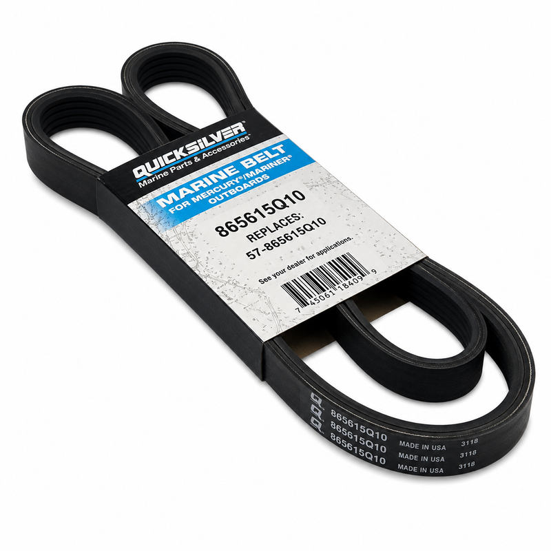 Mercury Quicksilver 865615Q10 Serpentine Belt – MerCruiser 5.7L & 6.2L MPI MIE