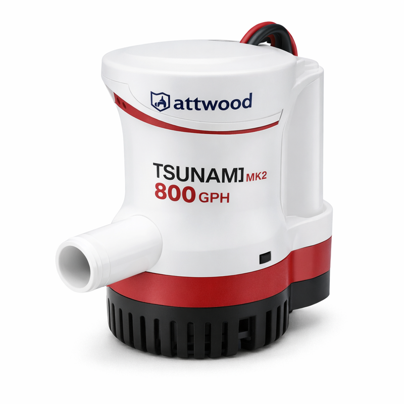 Attwood Tsunami MK2 800 GPH Bilge Pump - High-Performance Water Removal