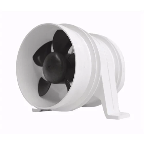 Attwood Inline Turbo Bilge Blower 4" 200 CFM 12V Water-Resistant