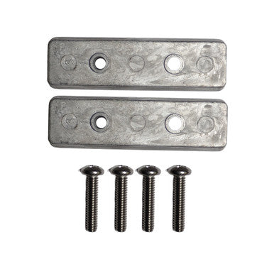 Martyr Zinc Bennett Trim Tab Anode Kit (2) 3.78" CMT-BNT1AKITZ