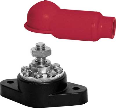 Blue Sea Systems 1/4 Power Posts - Power Post+ 3/8"LUGS | 2103