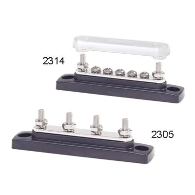 Blue Sea Systems Mini-bus Bar - Mini Bus 5X8-32BUS W/cover | 2314