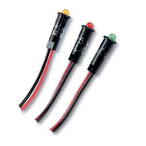 Blue Sea Systems Panel L.e.d.'s - LED Ind Light Green 11/64"120V | 8034