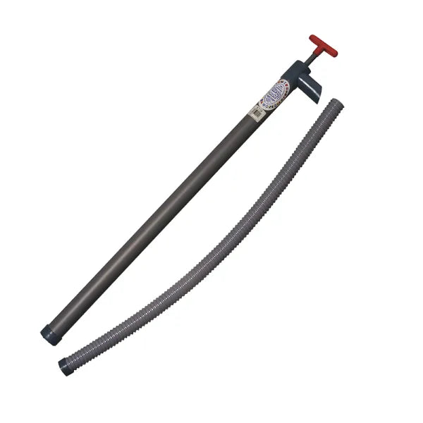 Beckson Thirsty-Mate 136PF Model 136 hand pump with 3-foot outlet hose. One pump with hose.
