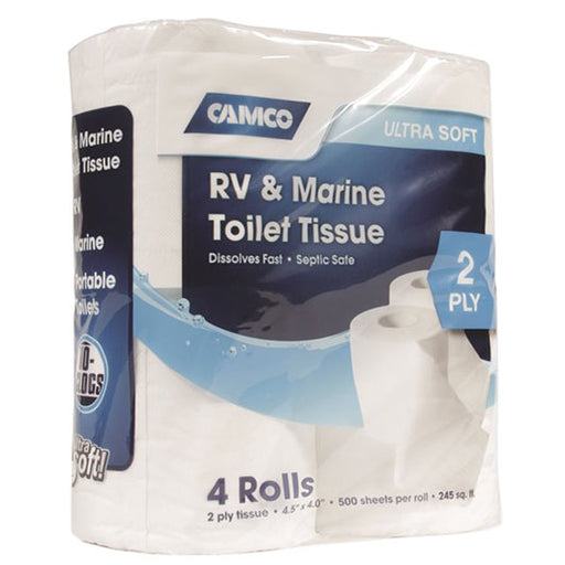 TOILET TISSUE 2-PLY 4/PKG