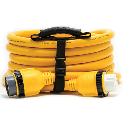Camco 50A Powergrip Cords - Power Grip Cord 50' 50AM/50AF | 55623