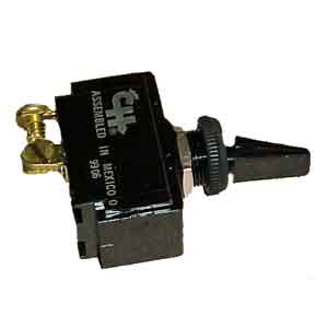 Cole Hersee Toggle Switches - Tgl Sw HD12V25A Spdt On-off-on | 54103-BP