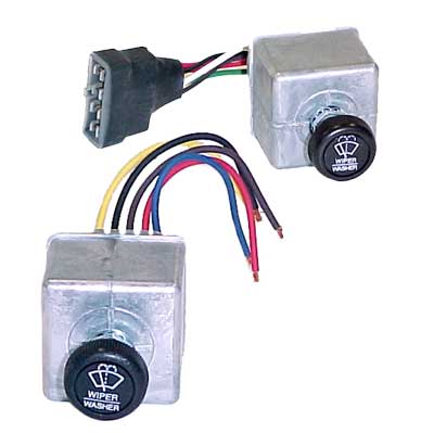 Cole Hersee Wiper Switches - Wiper SW12V4POS W/p Rotary Sgi | 75600-04