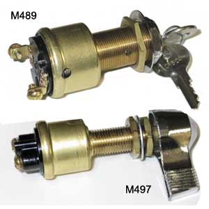 Cole Hersee Two Position Ignition - Ign Sw 12V10A Off-on/ign Lever | M-497
