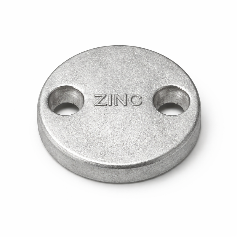 Zinc Rudder Anode 2-13/16" - Marine Corrosion Protection