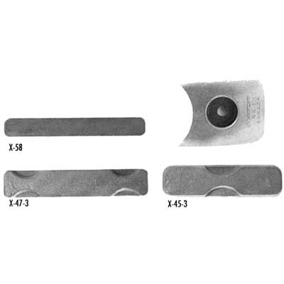 Martyr Walter Keel Anodes - Zn Walt Keelcool 2-3/4 X 3-1/4 | KK2Z