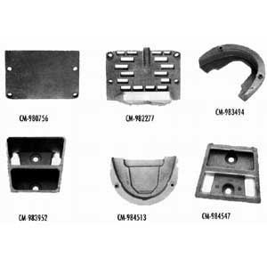 Martyr OMC Anodes - Zn OMC Outdrive W/insert | 5007089Z