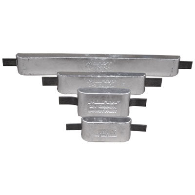Martyr Weld On Anodes - Al Hull St/strap 6X3-1/2 X 1" | Z04SA