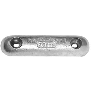 Martyr Bolt On Anode - Zn Hull Anode 12" X 3" X 1-1/4 | Z03BSZ