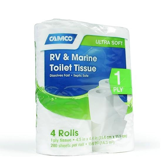 West Marine Toilet Tissue 1-Ply (4/PKG) | CAM-40276