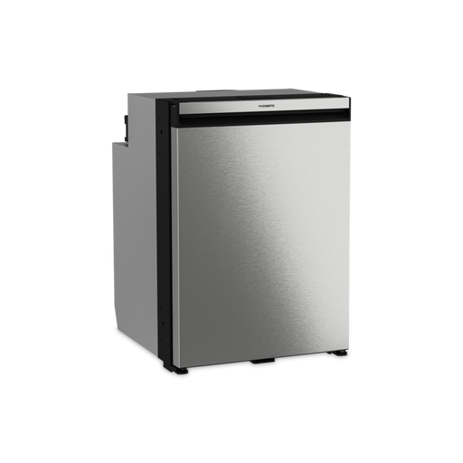 Dometic NRX 115S stainless-steel refrigerator, 9620017084. One selected refrigerator; installation frame sold separately.