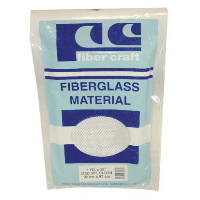 Fiber Craft Fiberglass Matte & Cloth - 4"WX3YD Cloth Tape Pkg | 70129