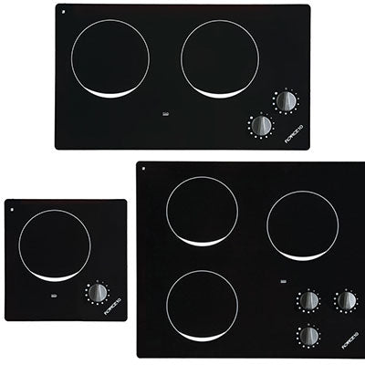Force 10 Electric Stove Tops - 2 Burner Cooktop 120V | F75221