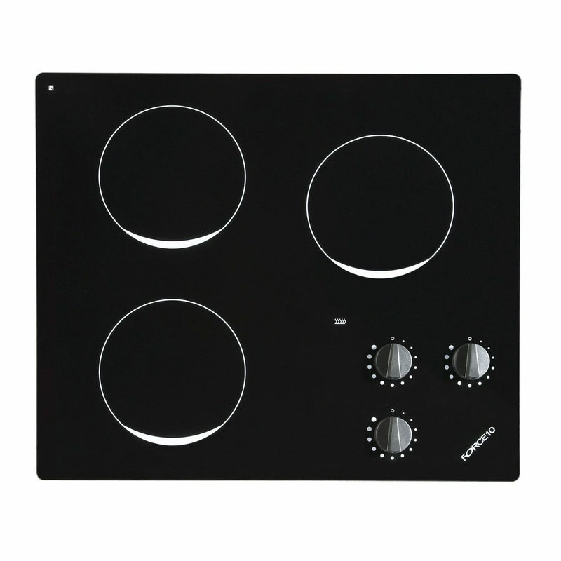 Force 10 Trinidad 120V 3 Burner Ceramic Glass Electric Cooktop (F75321)