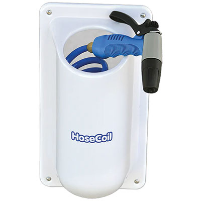 Hose Enclosure - Side - Side Mnt White Encl 15' Bl Hose | HC15S