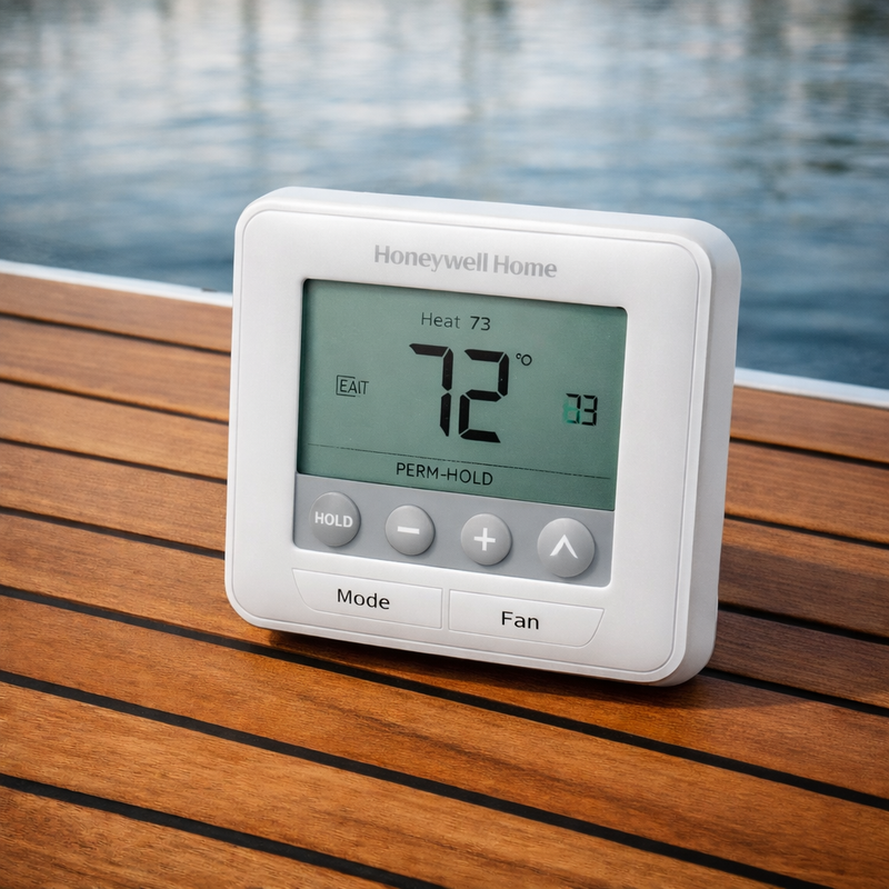 Honeywell Home Digital Thermostat RTH5160D1016 - Marine HVAC Control