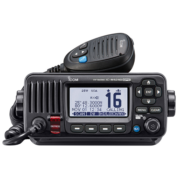 Icom IC-M424 Fixed Mount VHF Marine Radio with GPS