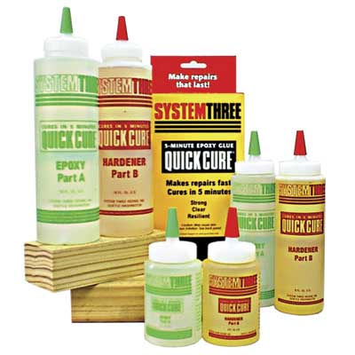 System Three Epoxy - Quick CURE-5 Kit 473ML (16OZ) | 1000K14
