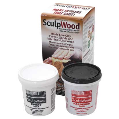 System Three Sculptwood - Sculpwood Putty 236ML (8OZ Kit | 1600K10