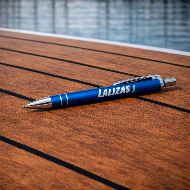 LALIZAS Pen - Marine Safety Equipment Promotional Pen - Blue