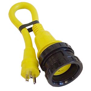 Marinco Pigtail Adapters - Adapter 30 FEM-20 Male | 106A