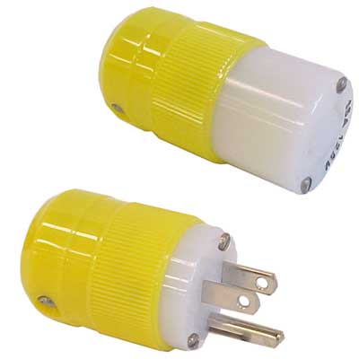 Marinco 15 Amp Connectors - Male Plug 15A/125V | 5266CR