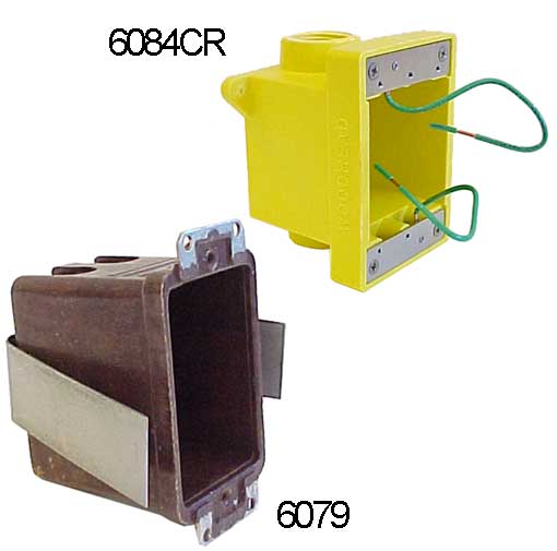 Marinco Electrical Boxes - Fd Box Yellow Fiberglass | 6084CR