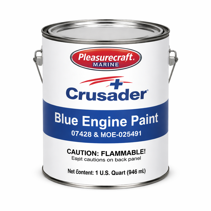 Crusader Blue Engine Paint - 07428 - MOE-025491