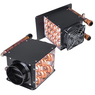 MSR Hydronic Heater - Fan Heater Single 3" 3500BTU | 302-12V