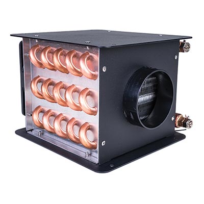 MSR Hydronic Heater - Fan Heater Single 3" 8000BTU | 919-12V