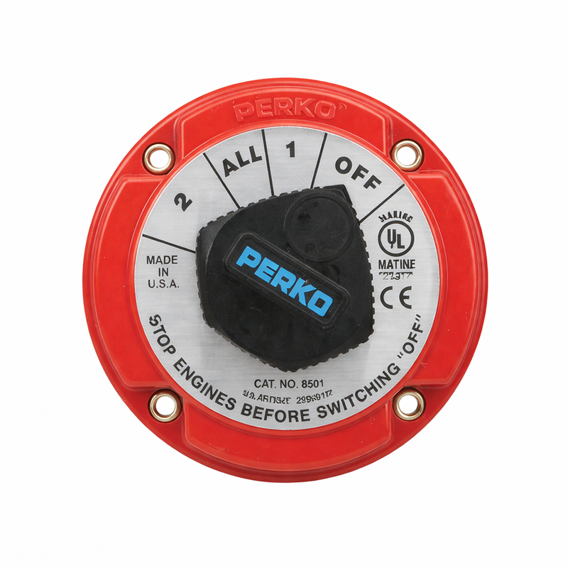 Perko Battery Selector Switch 8501-DP Ignition Protected (PER 8501-DP)