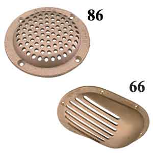 BRZ.ROUND STRAINER 5