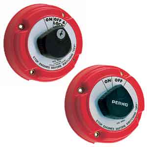 Perko Heavy Duty Battery Switch - Bat Switch 250A 2POS W/fd | 9603-DP