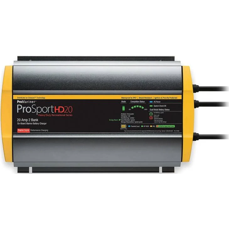 ProMariner ProSport 44020 Battery Charger 20A 12/24V 2-Bank