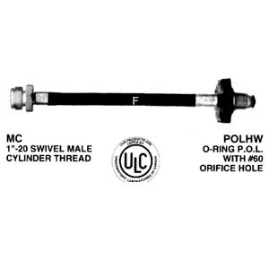 Propane Hose Assemblies - 12' Xpolxfem. Primus Hose | I4TC144MCPOL