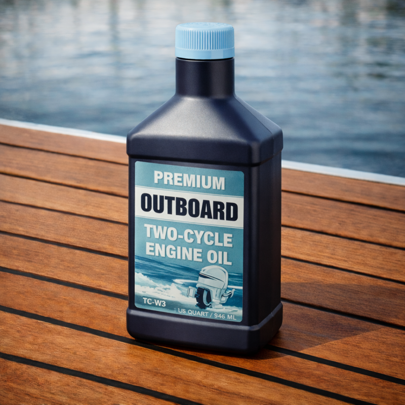 Outboard Two-Cycle Oil - Premium 2-Stroke Engine Oil